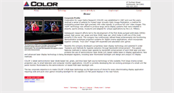 Desktop Screenshot of colorvision-lasers.com